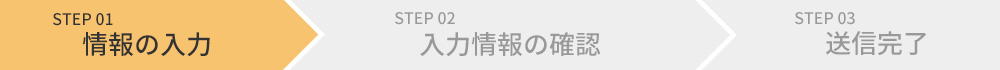 情報の入力